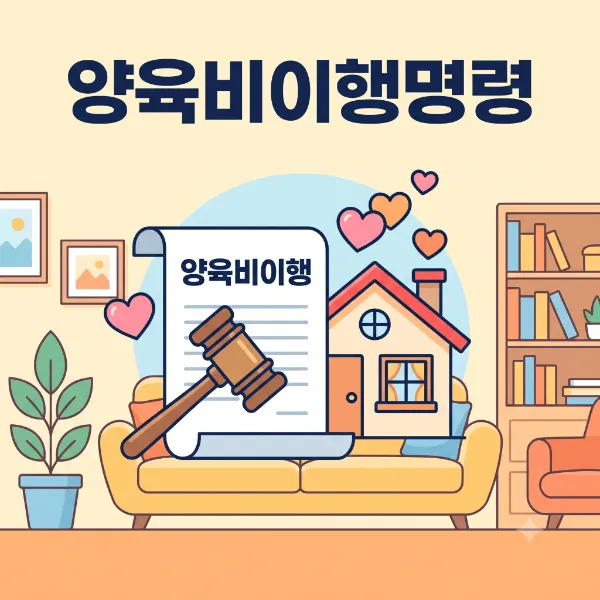 양육비이행명령,양육비변호사